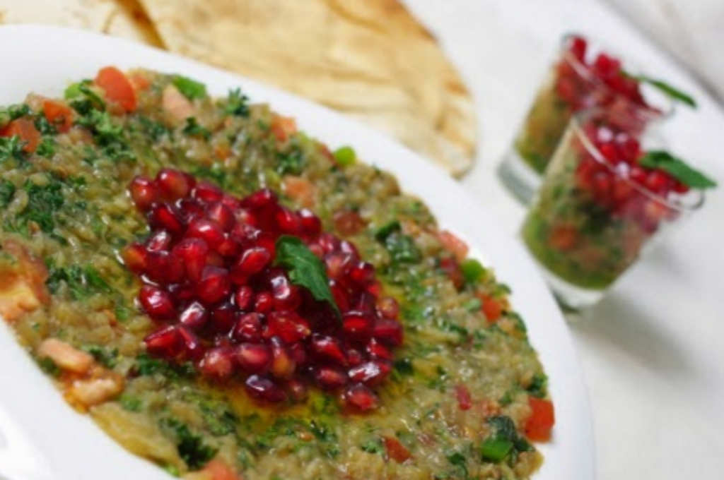 سلطة الباذنجان المشوي – البابا غنوج