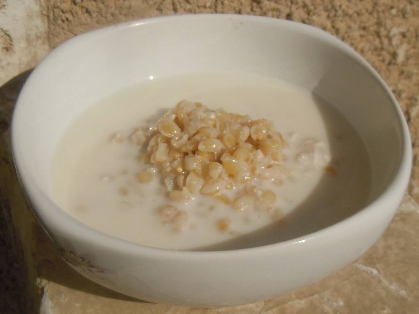 بليلة باللبن