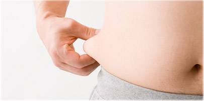 أي من الدهون الآتية لا تسبب فقط زيادة الوزن ، و لكن تسبب تحرك الدهون من أنحاء الجسم إلى البطن ؟