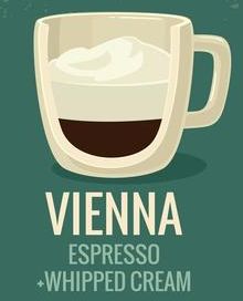 9 – قهوة فيينا vienna coffee